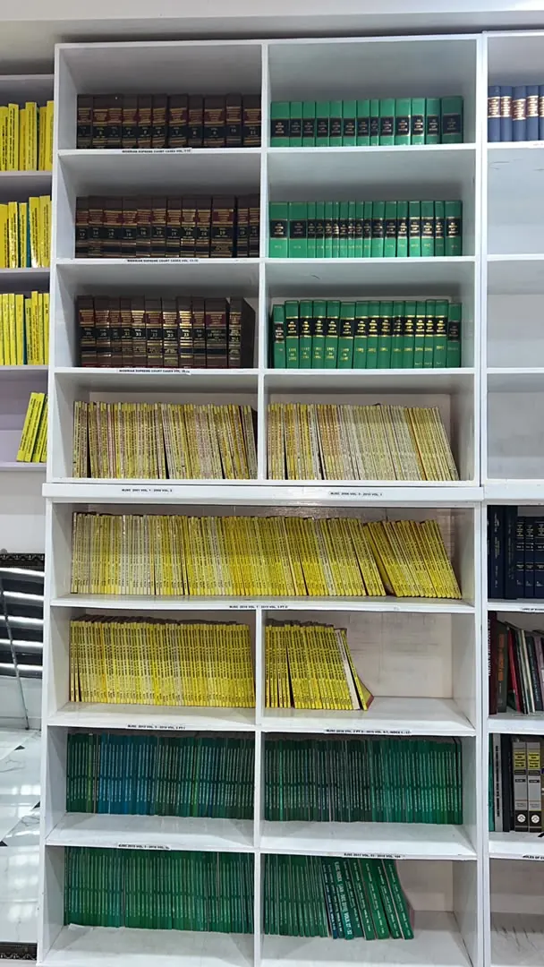 Nigerian Supreme Court Cases and Nigerian Weekly Law Reports in the firm’s library